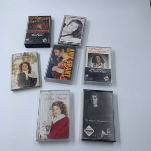 Amy Grant Cassette Tape Lot 7pc Heart In Motion House of Love Good CCM Pop 90s
